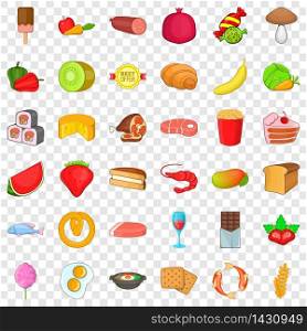 Offer icons set. Cartoon style of 36 offer vector icons for web for any design. Offer icons set, cartoon style