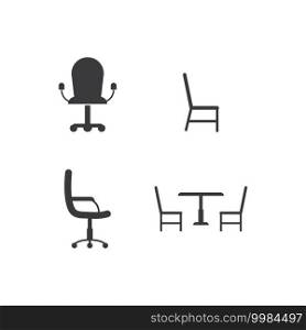 Office chair icon vector design