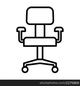 Office chair icon vector sign and symbols