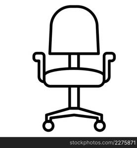 Office chair icon vector sign and symbols