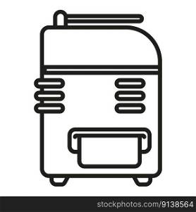 Office copy machine icon outline vector. Digital print. Offset industry. Office copy machine icon outline vector. Digital print