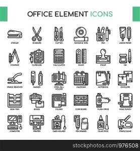Office Element , Thin Line and Pixel Perfect Icons
