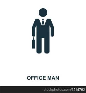 Office Man icon. Line style icon design. UI. Illustration of office man icon. Pictogram isolated on white. Ready to use in web design, apps, software, print. Office Man icon. Line style icon design. UI. Illustration of office man icon. Pictogram isolated on white. Ready to use in web design, apps, software, print.
