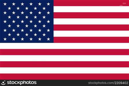 Official National flag United States of America
