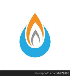 Oil and gas logo images  illustration design