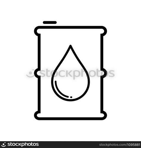 oil barrel icon vector design template