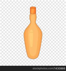 Oil bottle icon. Cartoon illustration of oil bottle vector icon for web design. Oil bottle icon, cartoon style