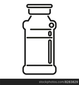 Oil bottle icon outline vector. Soy sauce. Asian menu. Oil bottle icon outline vector. Soy sauce