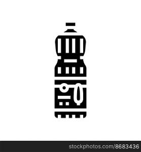 oil corn glyph icon vector. oil corn sign. isolated symbol illustration. oil corn glyph icon vector illustration