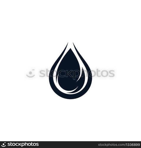 Oil drop icon vector illustration design