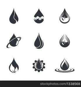 Oil drop icon vector illustration design