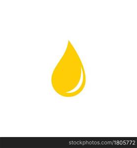 Oil drop logo illustration vector