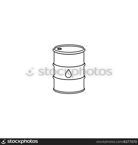 oil drum icon.Petroleum Symbol,illustration logo design