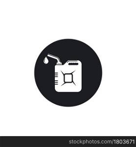 oil jerrycan icon vector illustration design template web