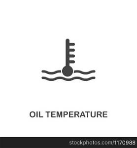 Oil Temperature creative icon. Simple element illustration. Oil Temperature concept symbol design from car parts collection. Can be used for web, mobile, web design, apps, software, print. Oil Temperature creative icon. Simple element illustration. Oil Temperature concept symbol design from car parts collection. Can be used for web, mobile, web design, apps, software, print.