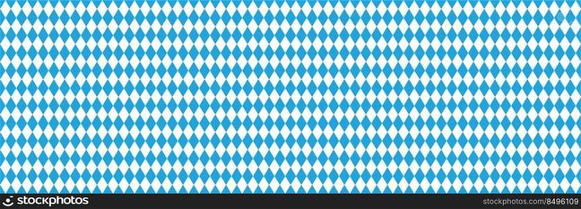 Oktoberfest background with banner. Vector illustration. Blue background.. Seamless Oktoberfest blue background