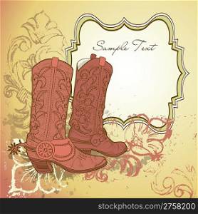 Old Cowboy boots