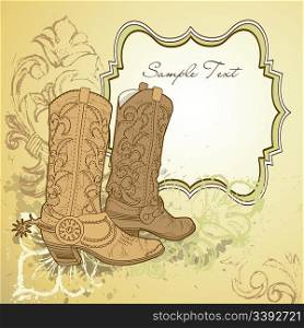 Old Cowboy boots