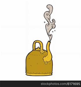 old iron kettle cartoon