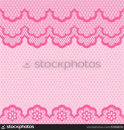 Old lace seamless pattern vector texture.