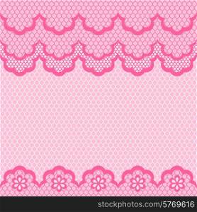 Old lace seamless pattern vector texture.