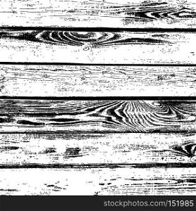 Old wooden grain planks vector texture background. Grunge wood pattern illustration. Old wooden grain planks vector texture background