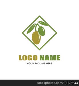 olive icon vector illustration design template