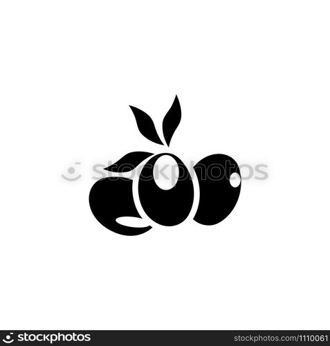 olive icon vector illustration design template