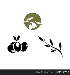 olive icon vector illustration design template