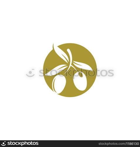 olive icon vector illustration design template