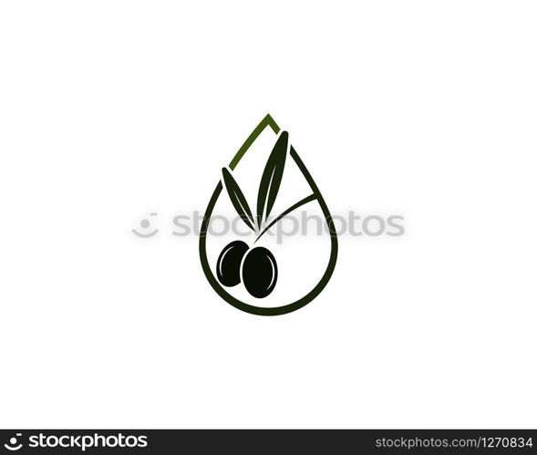 olive icon vector illustration design template