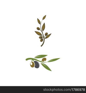 olive icon vector illustration design template