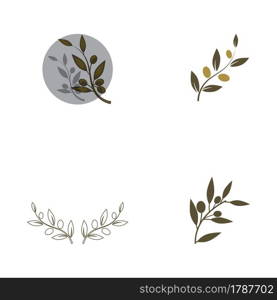 olive icon vector illustration design template