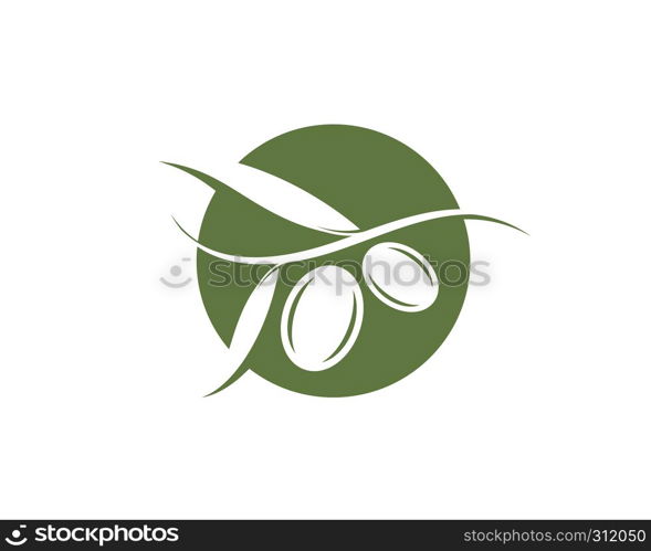 olive icon vector illustration design template