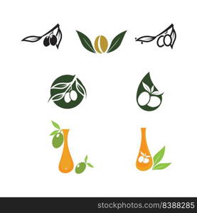 olive icon vector illustration design template