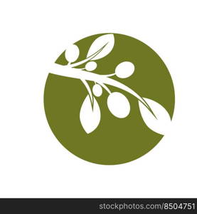 olive icon vector illustration design template