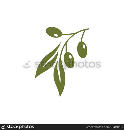 olive icon vector illustration design template