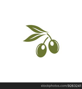 olive icon vector illustration design template