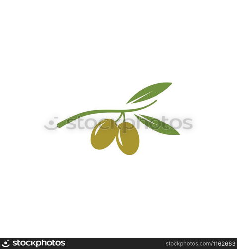 olive logo template vector design