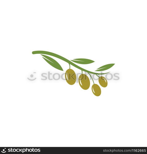 olive logo template vector design