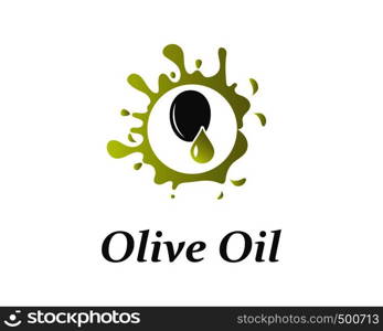 olive logo template vector design