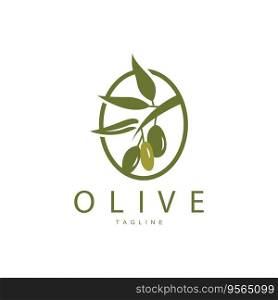 Olive Logo, Vector Design Premium Template Vector Illustration