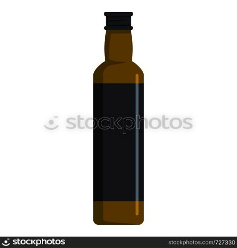 Olive oil icon. Flat illustration of olive oil vector icon for web. Olive oil icon, flat style