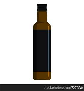Olive oil icon. Flat illustration of olive oil vector icon for web. Olive oil icon, flat style