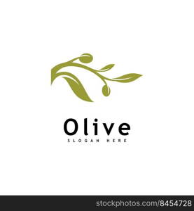 Olive oil logo design vector template