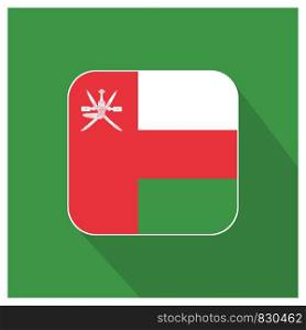 Oman flag design vector