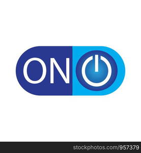 on off logo vector