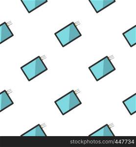 One phone pattern seamless for any design vector illustration. One phone pattern seamless