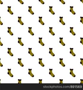 One sock pattern seamless vector repeat for any web design. One sock pattern seamless vector