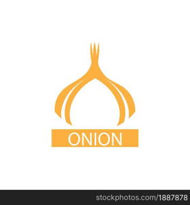 Onion Icon logo vector design